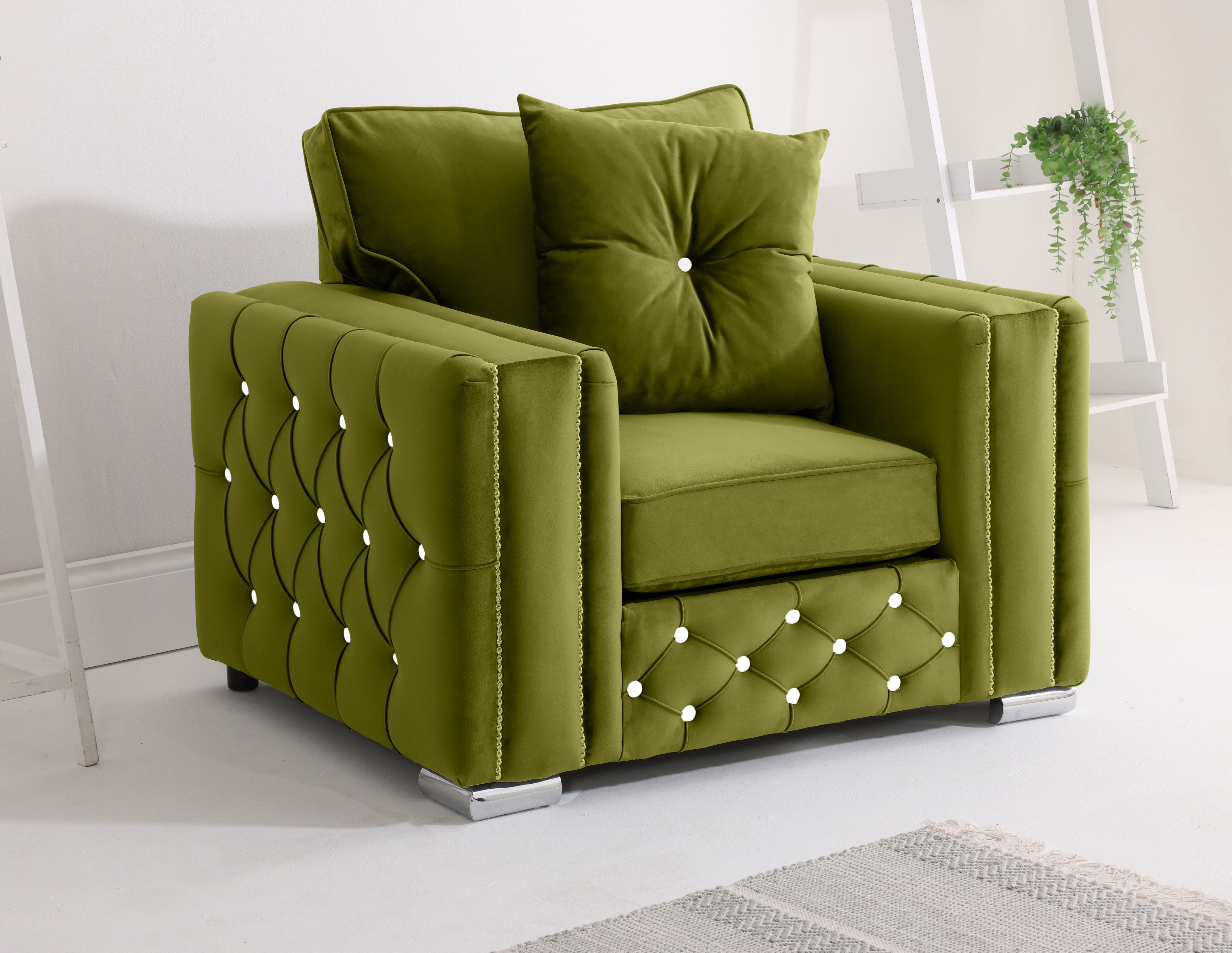 Arlo 3+2 Fullback + Extra Cushions + Diamonds