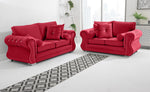 Elowen 3+2 Fullback + Diamonds + Extra Cushions