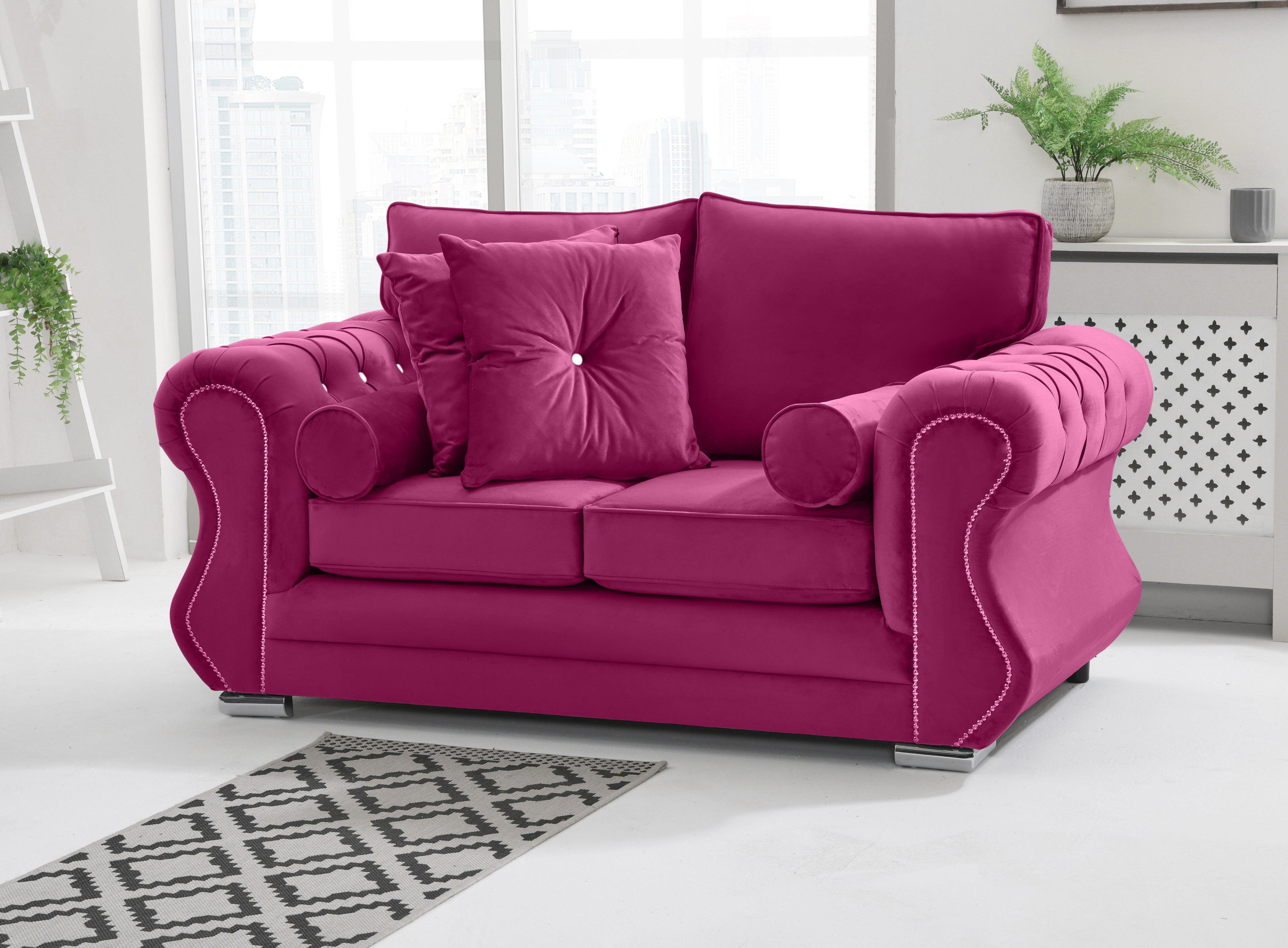 Elowen 3+2 Fullback + Diamonds + Extra Cushions