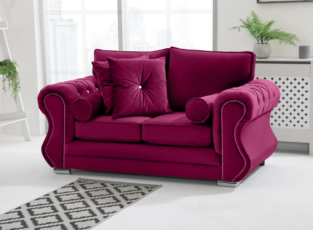 Elowen 3+2 Fullback + Diamonds + Extra Cushions