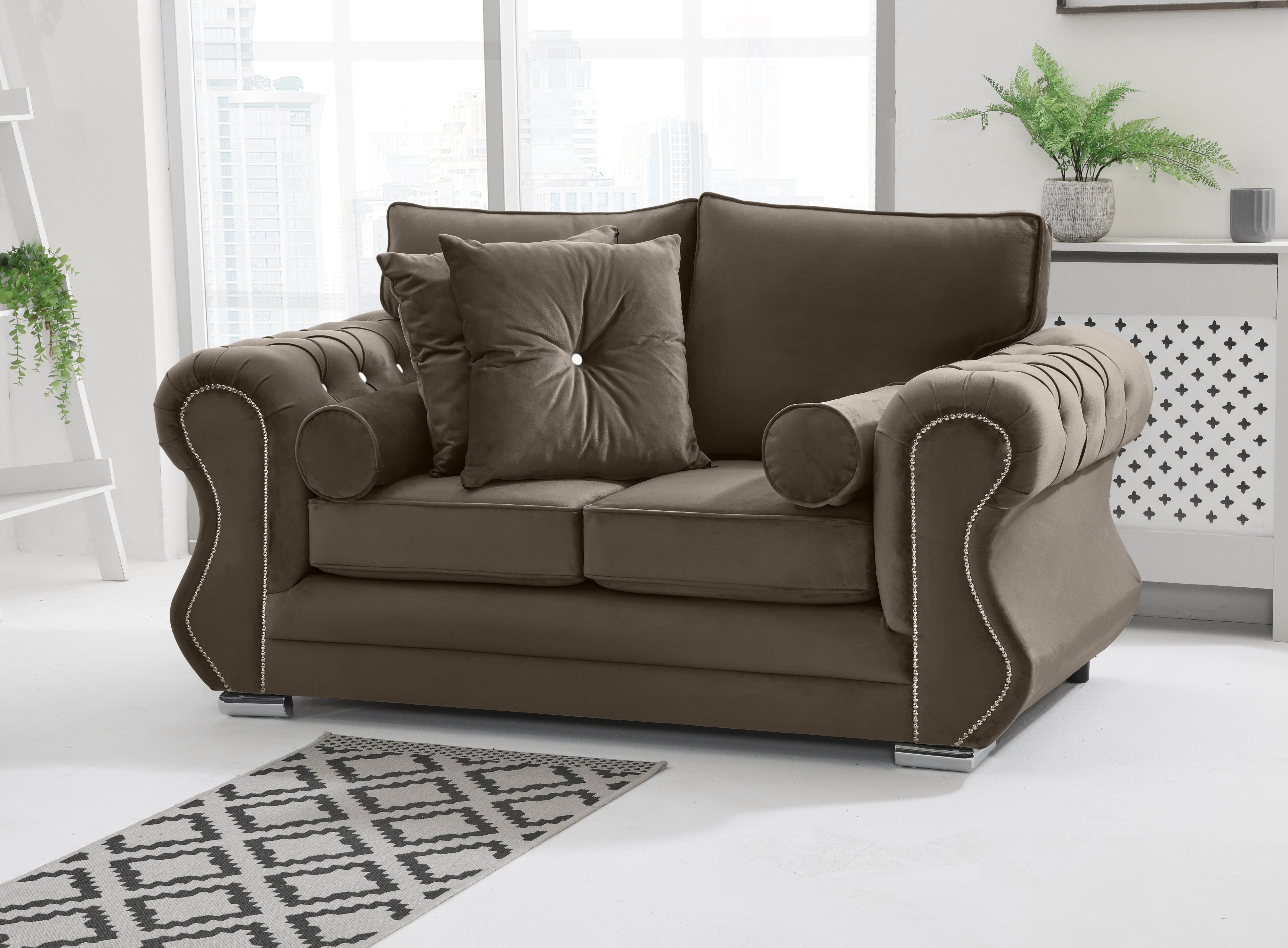 Elowen 3+2 Fullback + Diamonds + Extra Cushions