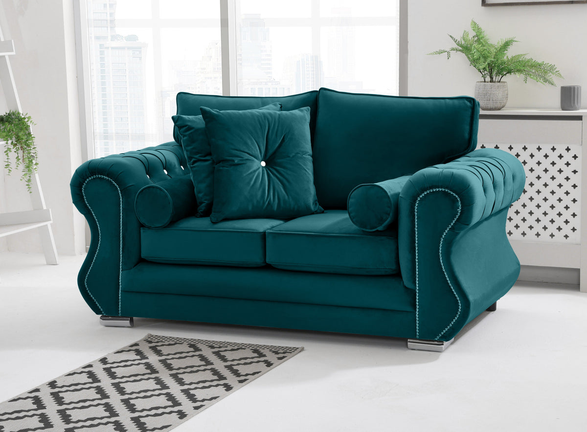 Elowen 3+2 Fullback + Diamonds + Extra Cushions