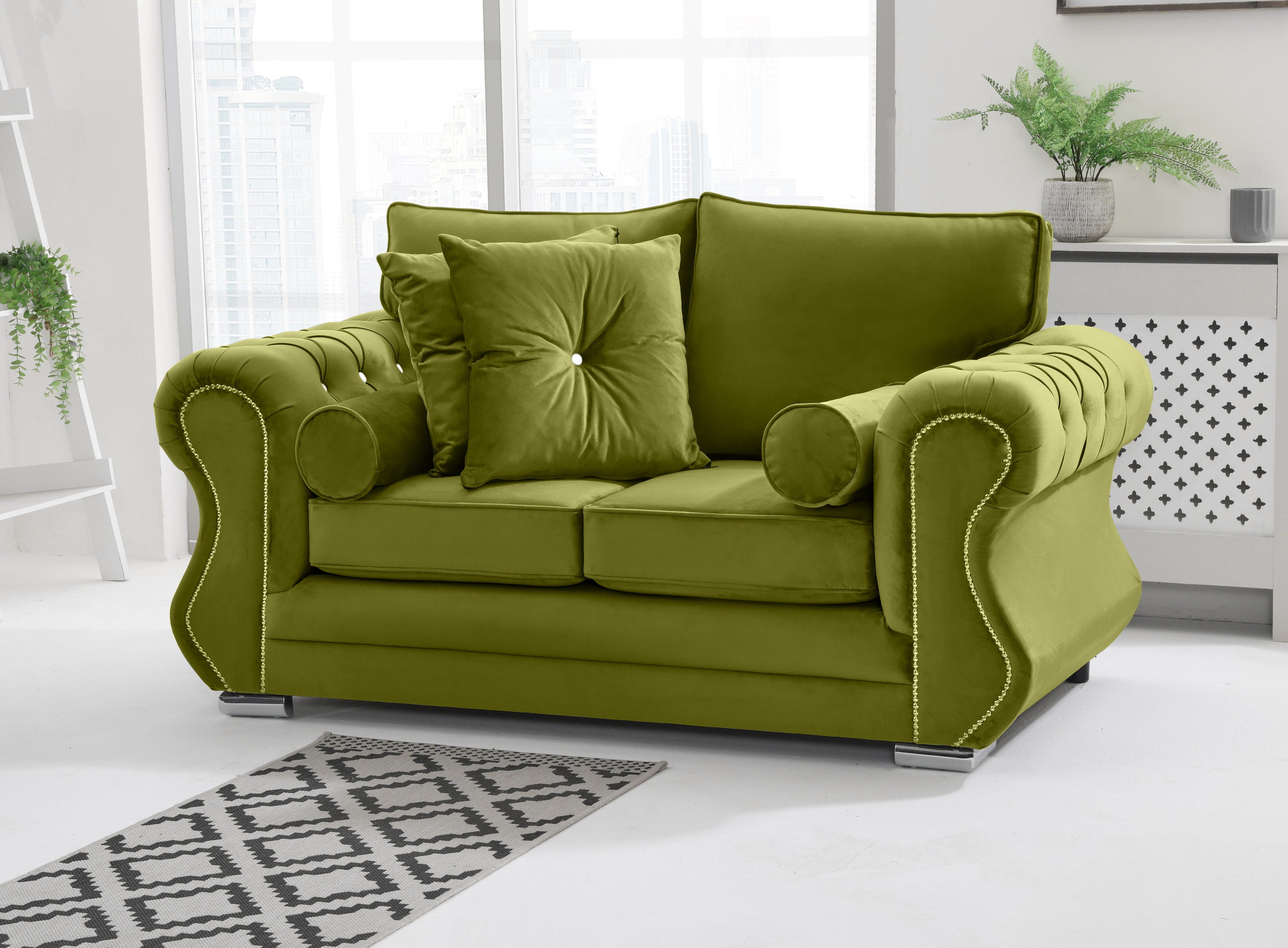 Elowen 3+2 Fullback + Diamonds + Extra Cushions