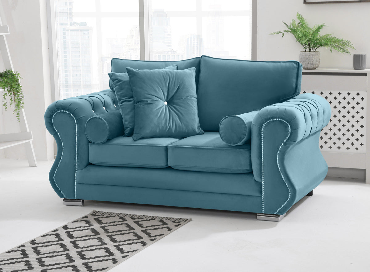 Elowen 3+2 Fullback + Diamonds + Extra Cushions