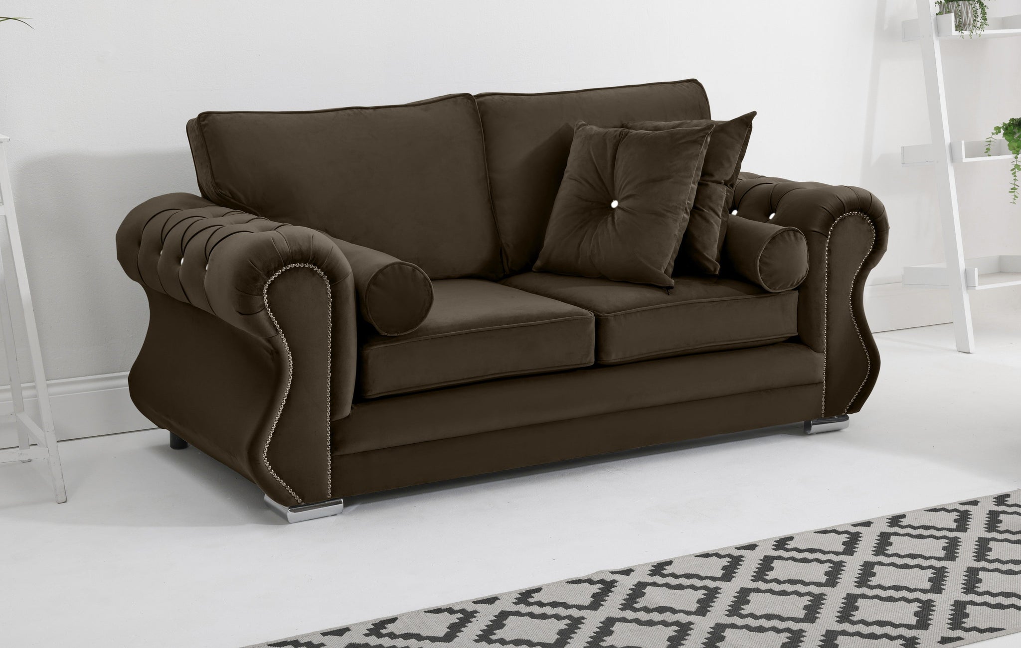 Elowen 3+2 Fullback + Diamonds + Extra Cushions