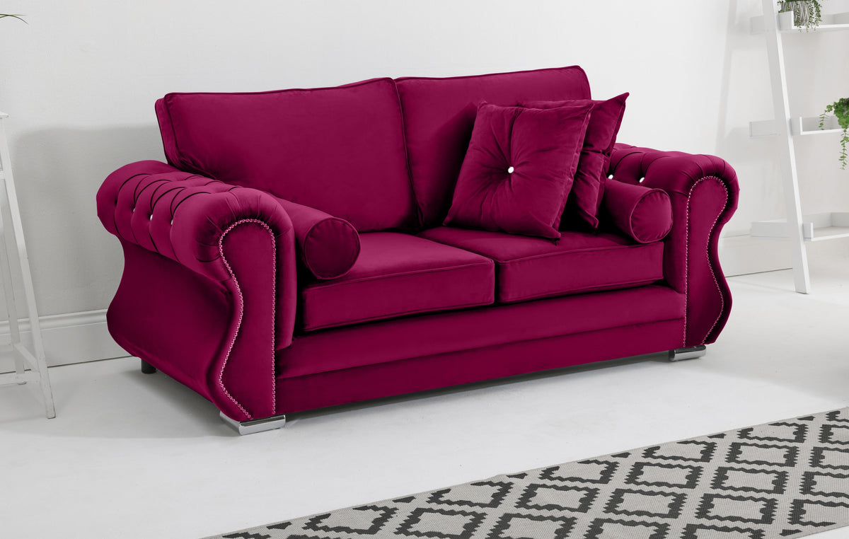 Elowen 3+2 Fullback + Diamonds + Extra Cushions