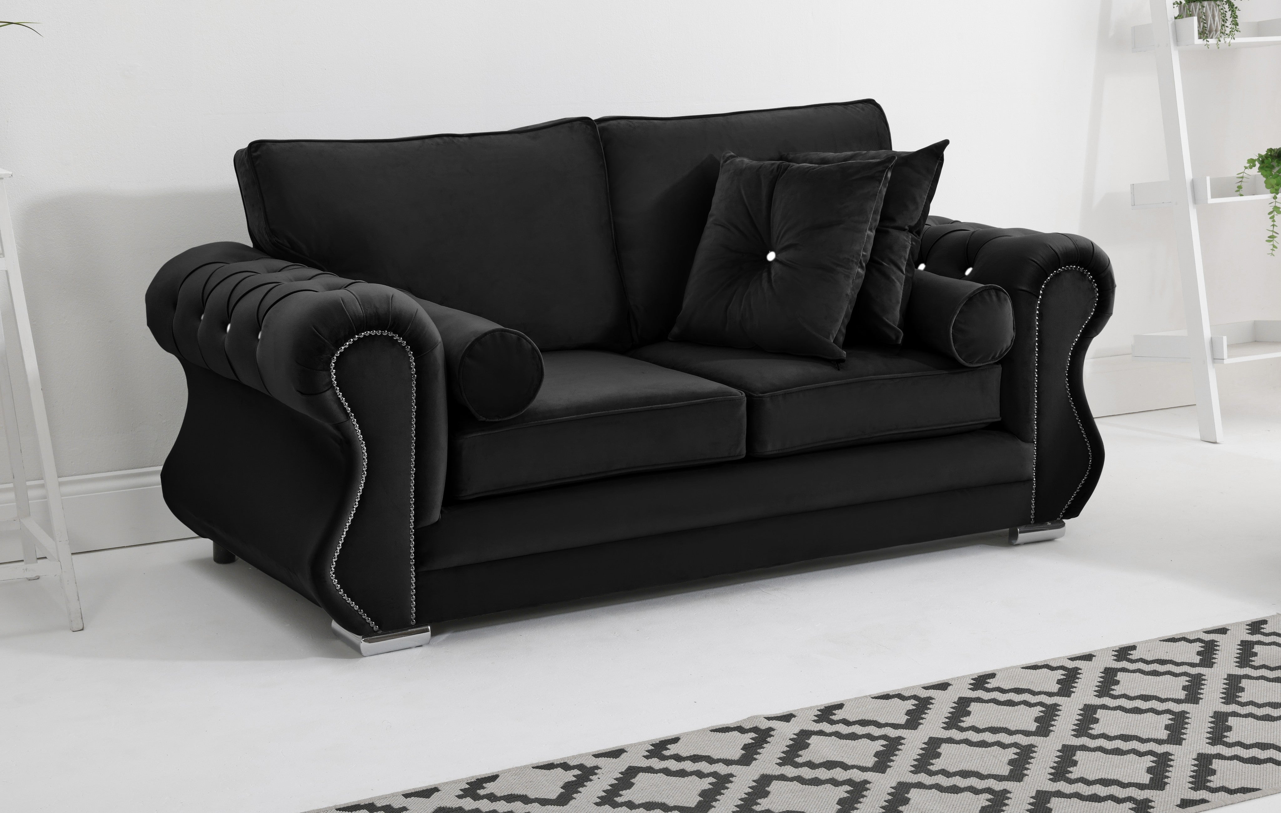 Elowen 3+2 Fullback + Diamonds + Extra Cushions