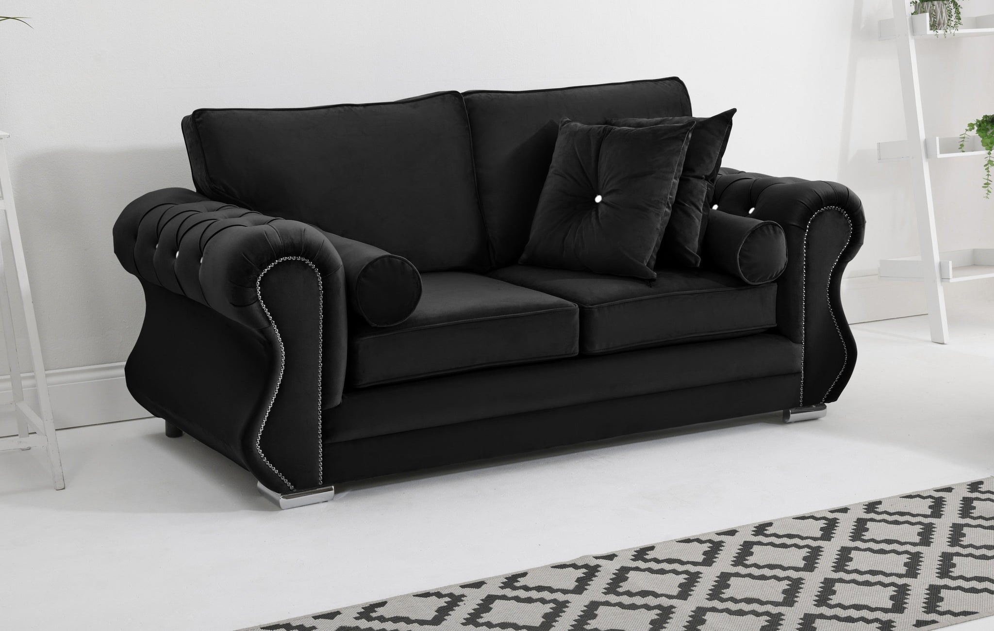 Elowen 3+2 Fullback + Diamonds + Extra Cushions