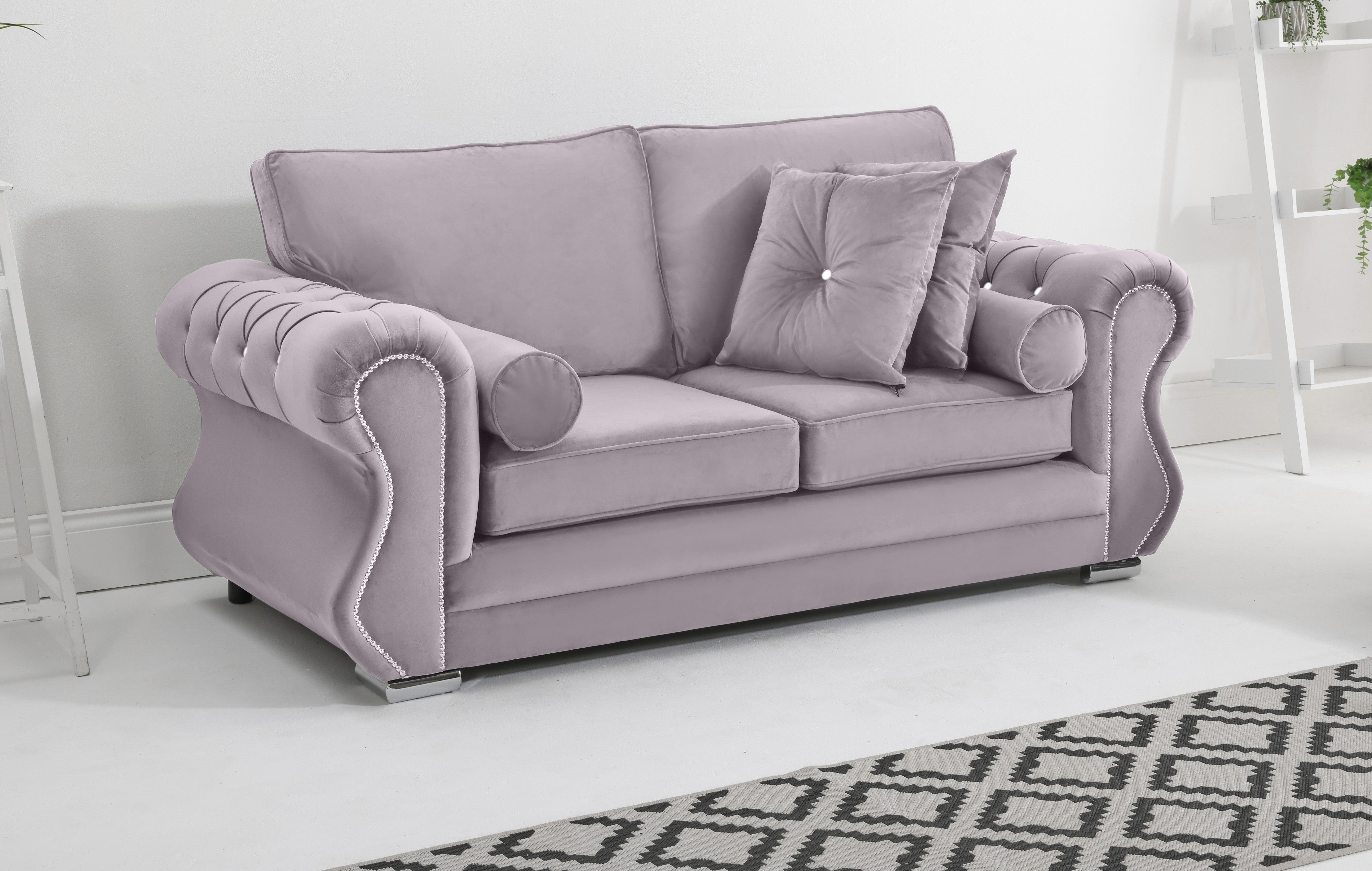 Elowen 3+2 Fullback + Diamonds + Extra Cushions