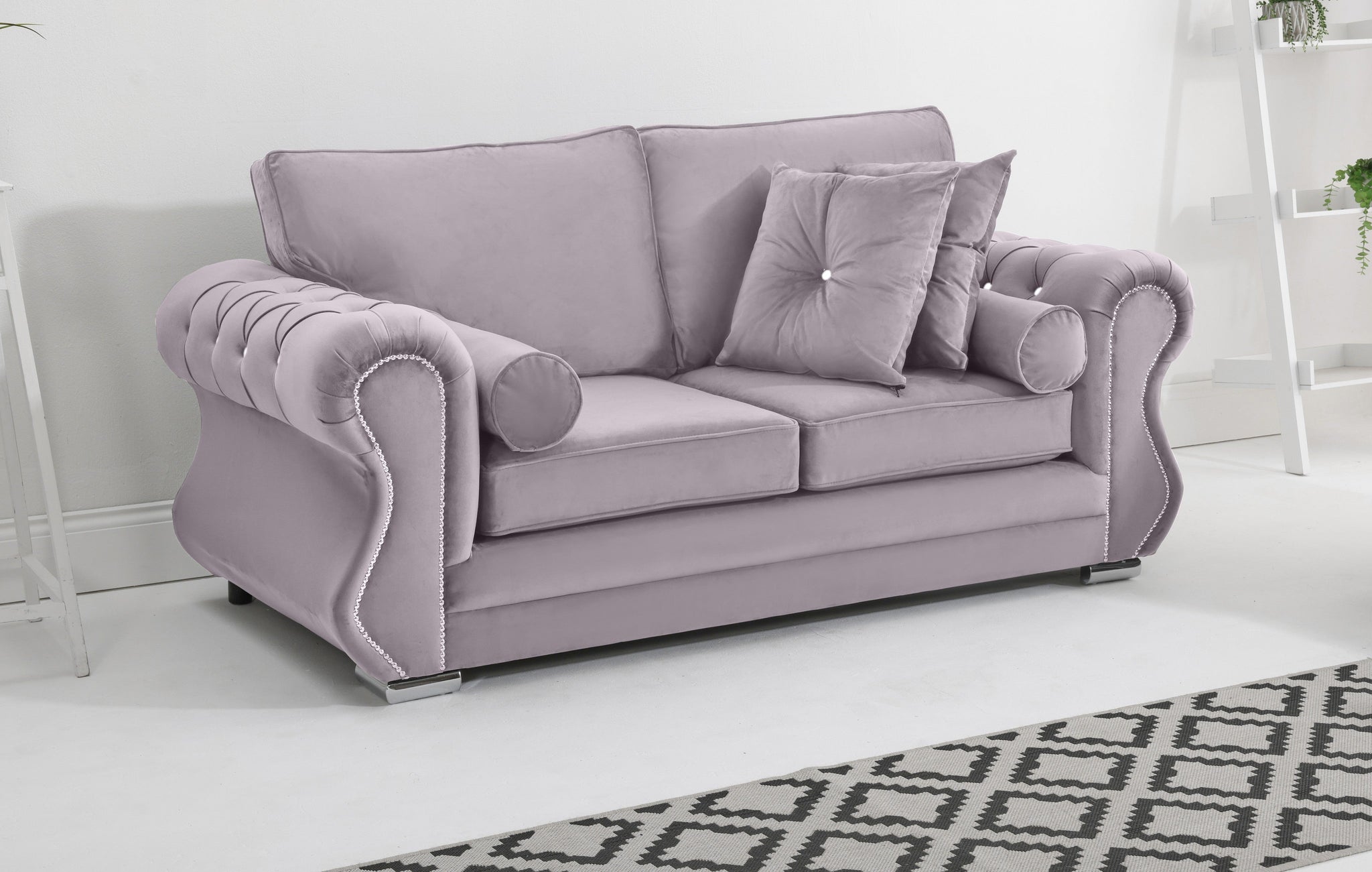 Elowen 3+2 Fullback + Diamonds + Extra Cushions