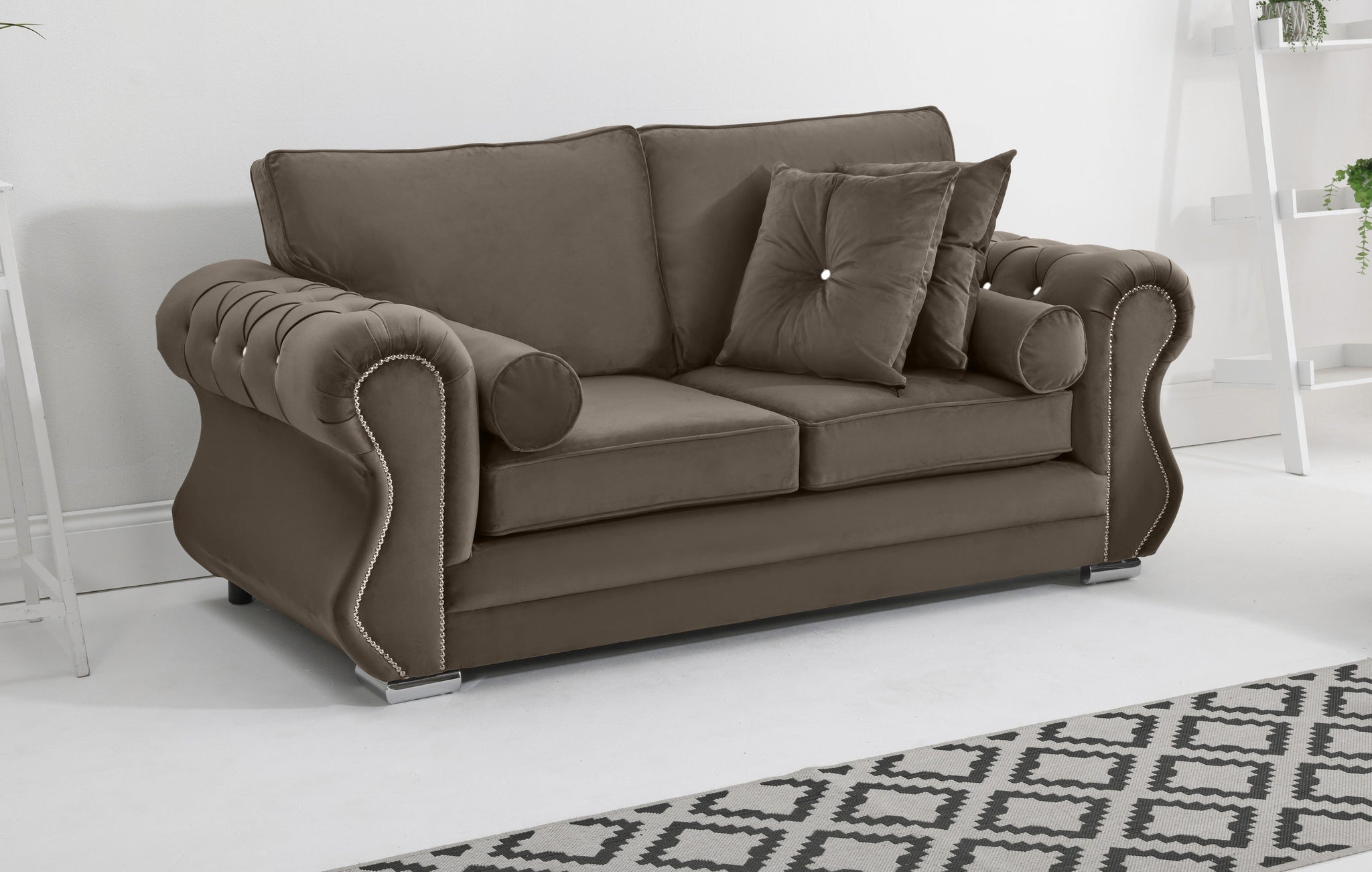 Elowen 3+2 Fullback + Diamonds + Extra Cushions