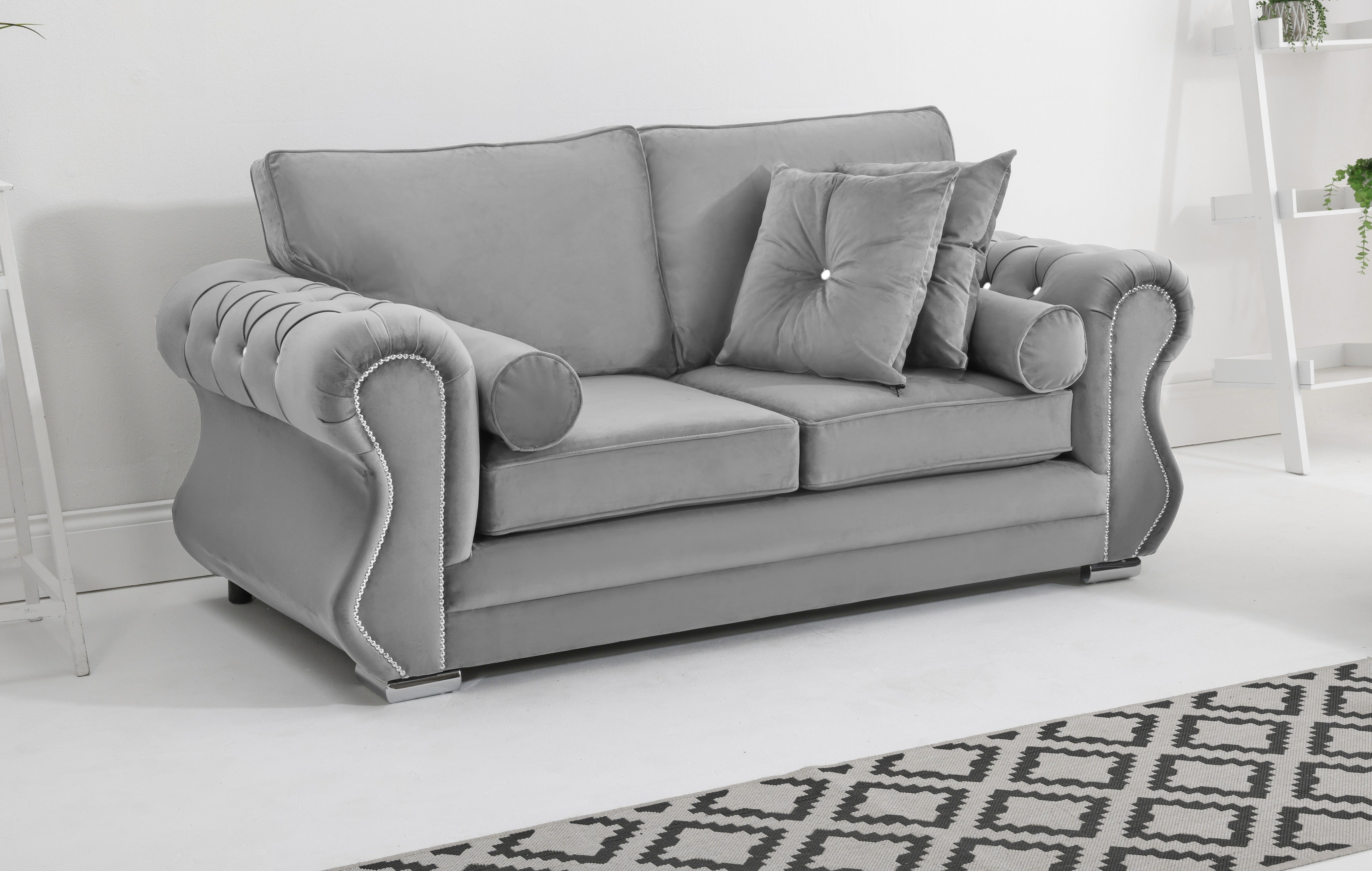 Elowen 3+2 Fullback + Diamonds + Extra Cushions