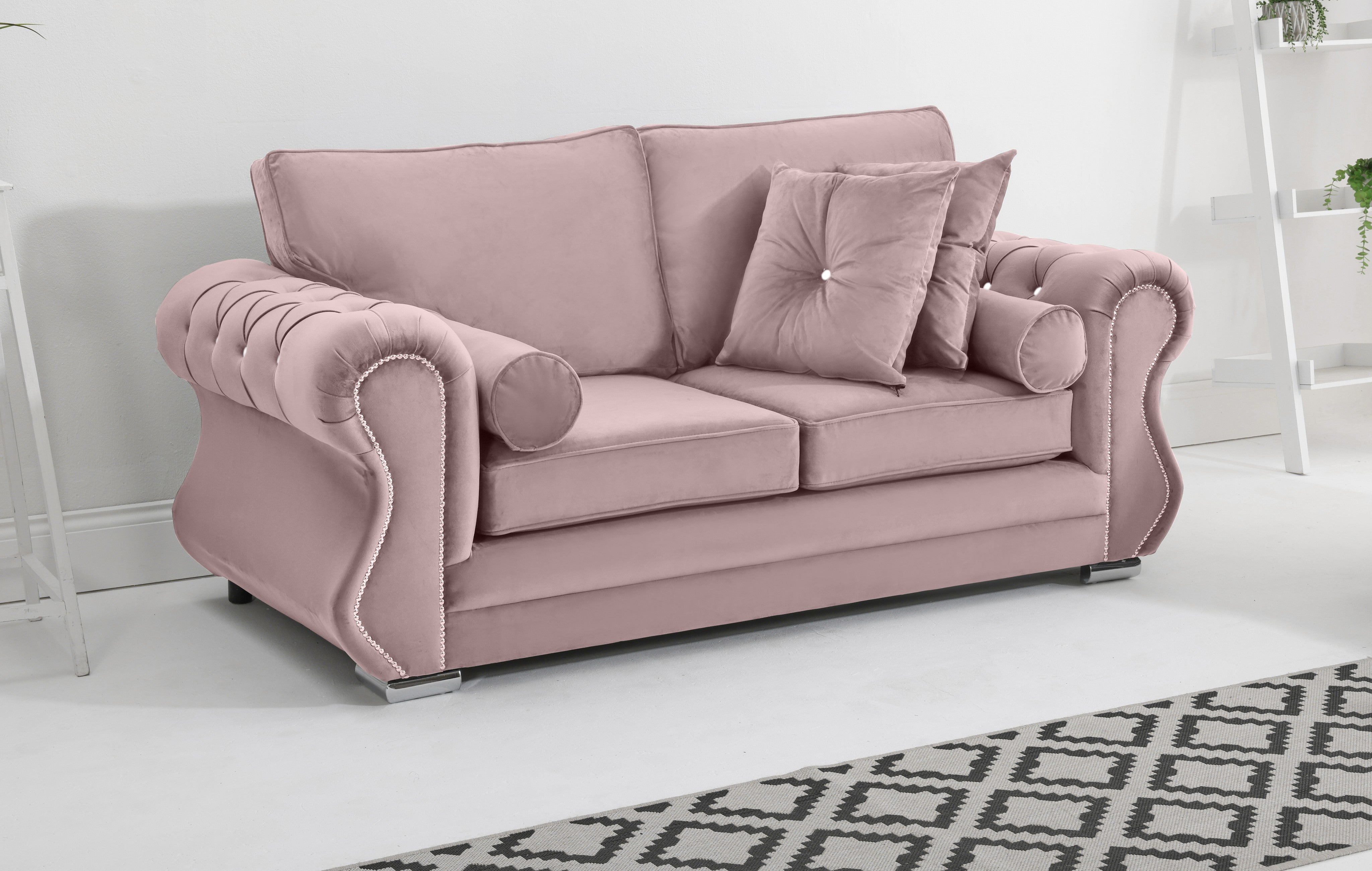 Elowen 3+2 Fullback + Diamonds + Extra Cushions