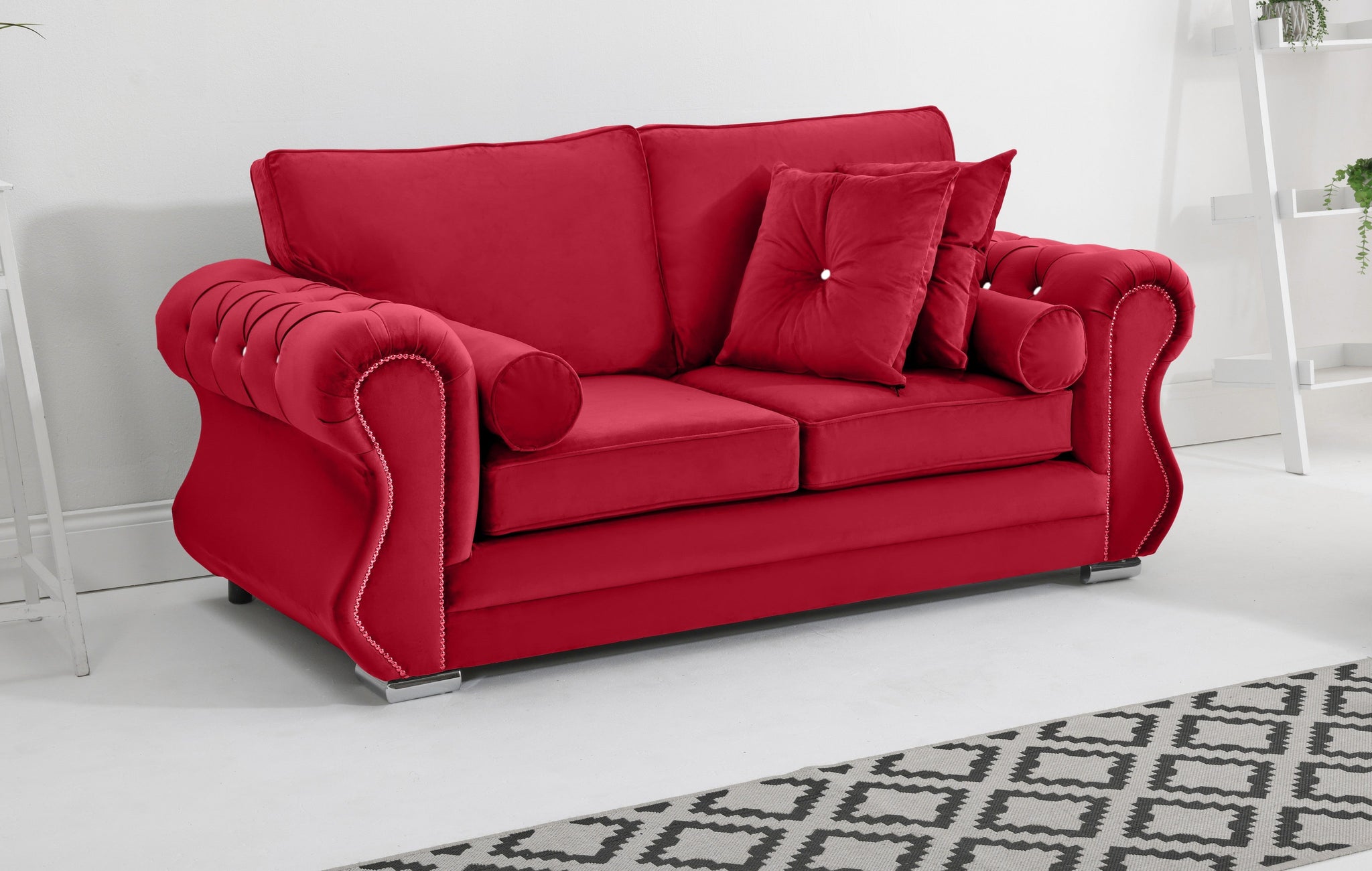 Elowen 3+2 Fullback + Diamonds + Extra Cushions