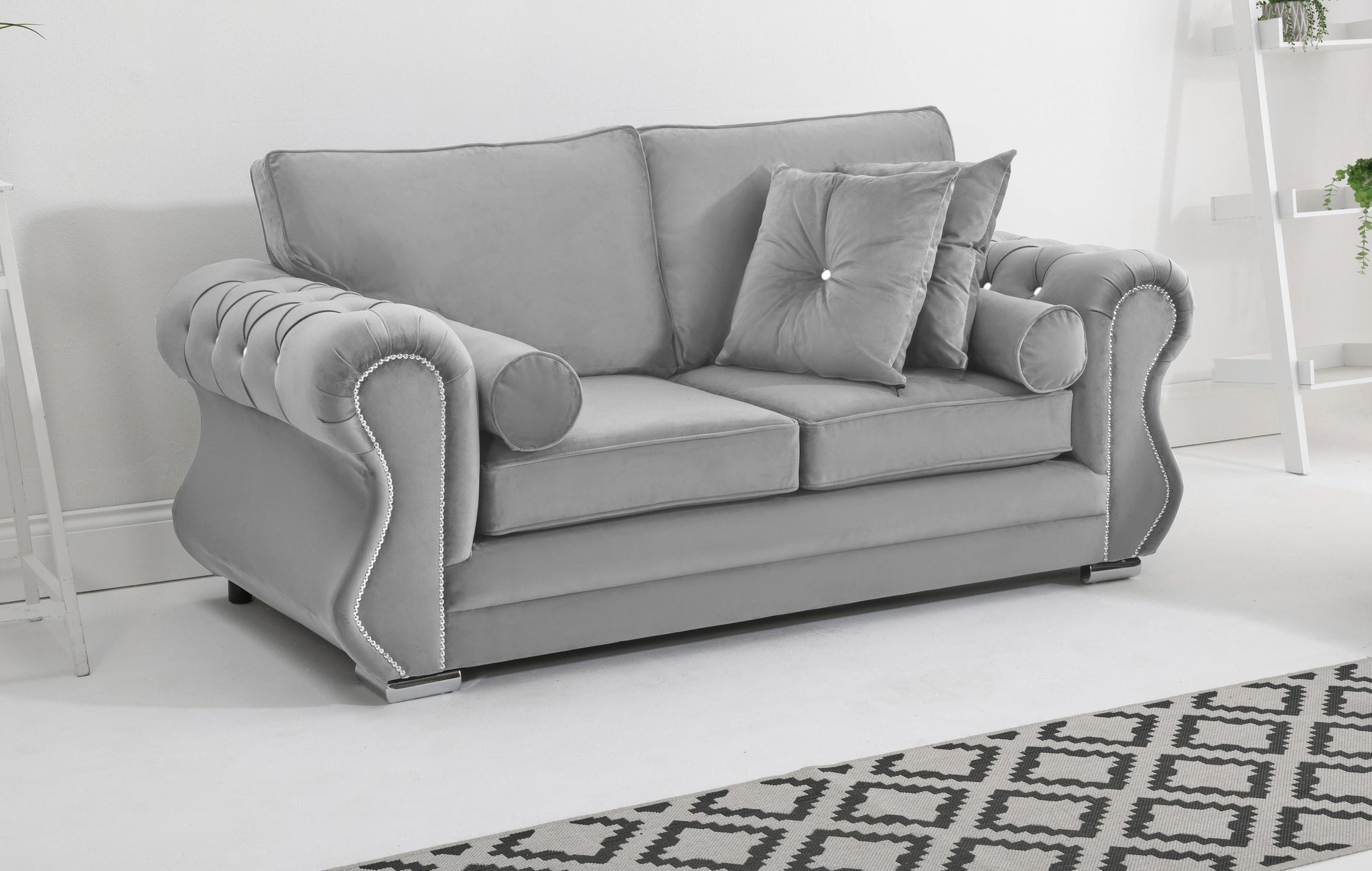 Elowen 3+2 Fullback + Diamonds + Extra Cushions