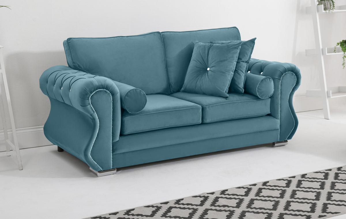 Elowen 3+2 Fullback + Diamonds + Extra Cushions