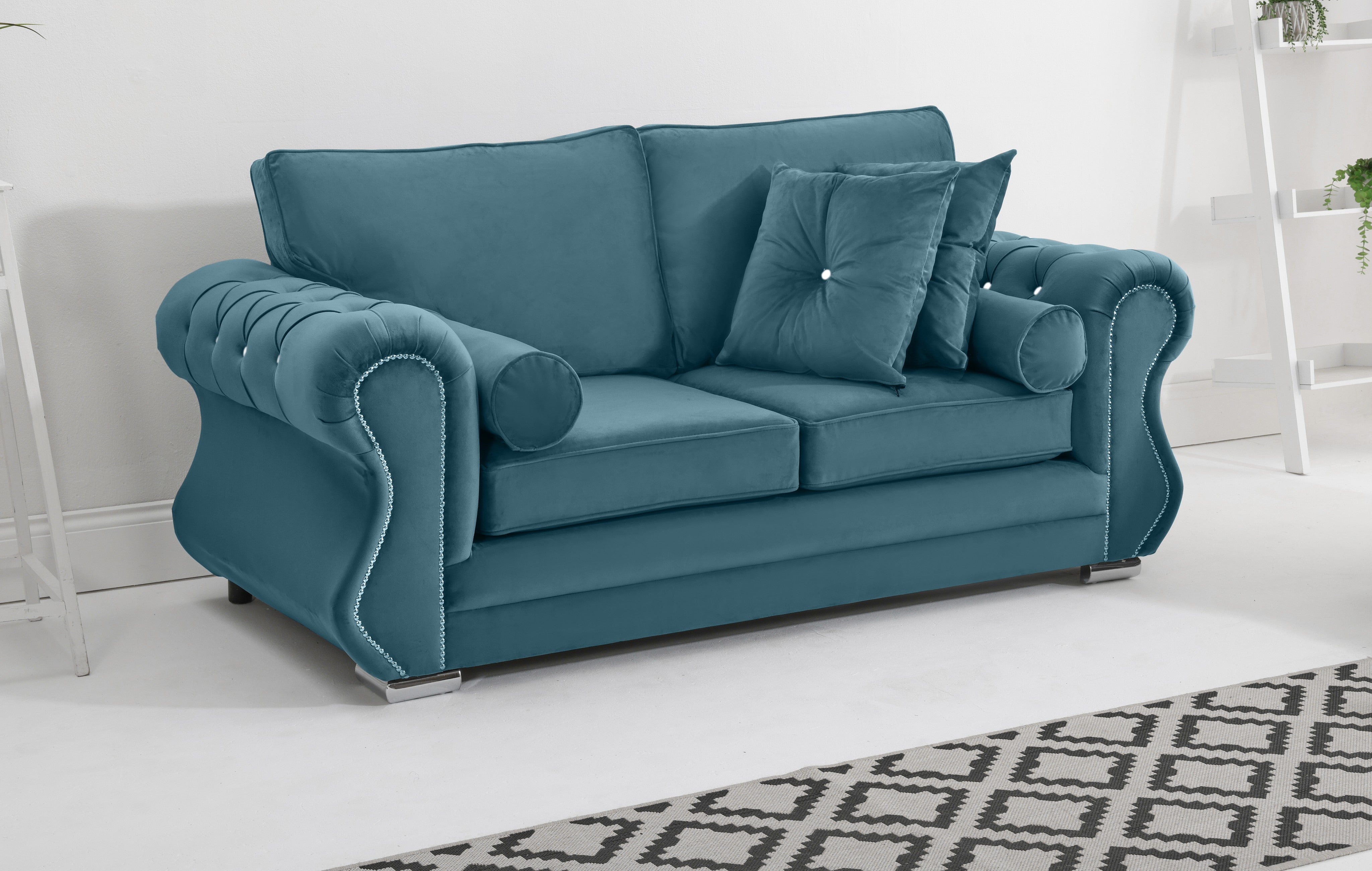 Elowen 3+2 Fullback + Diamonds + Extra Cushions