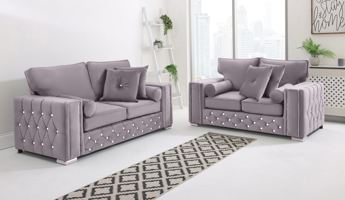 Arlo 3+2 Fullback + Extra Cushions + Diamonds