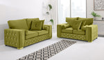 Arlo 3+2 Fullback + Extra Cushions + Diamonds