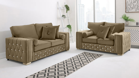 Arlo 3+2 Fullback + Extra Cushions + Diamonds