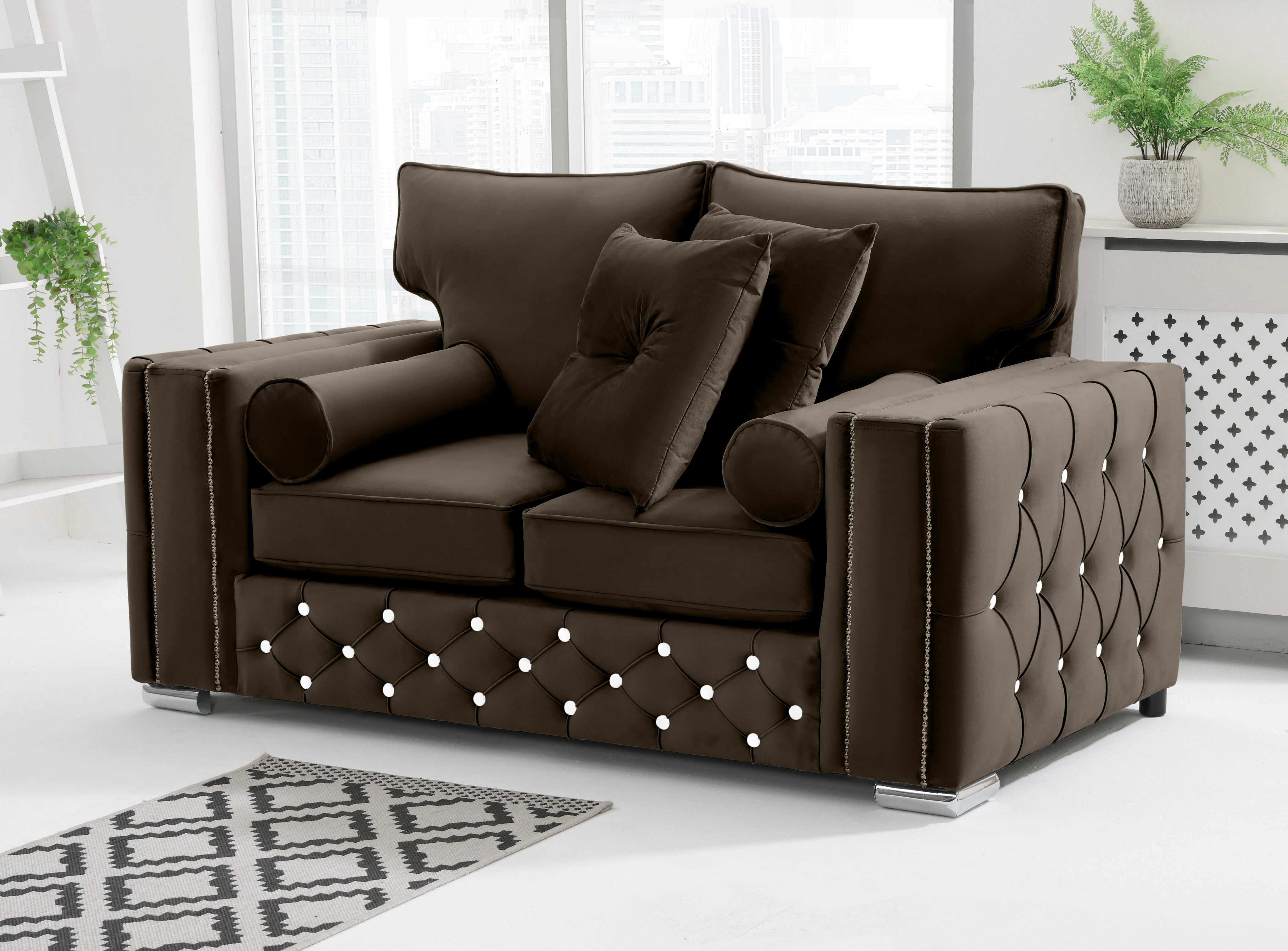 Arlo 3+2 Fullback + Extra Cushions + Diamonds