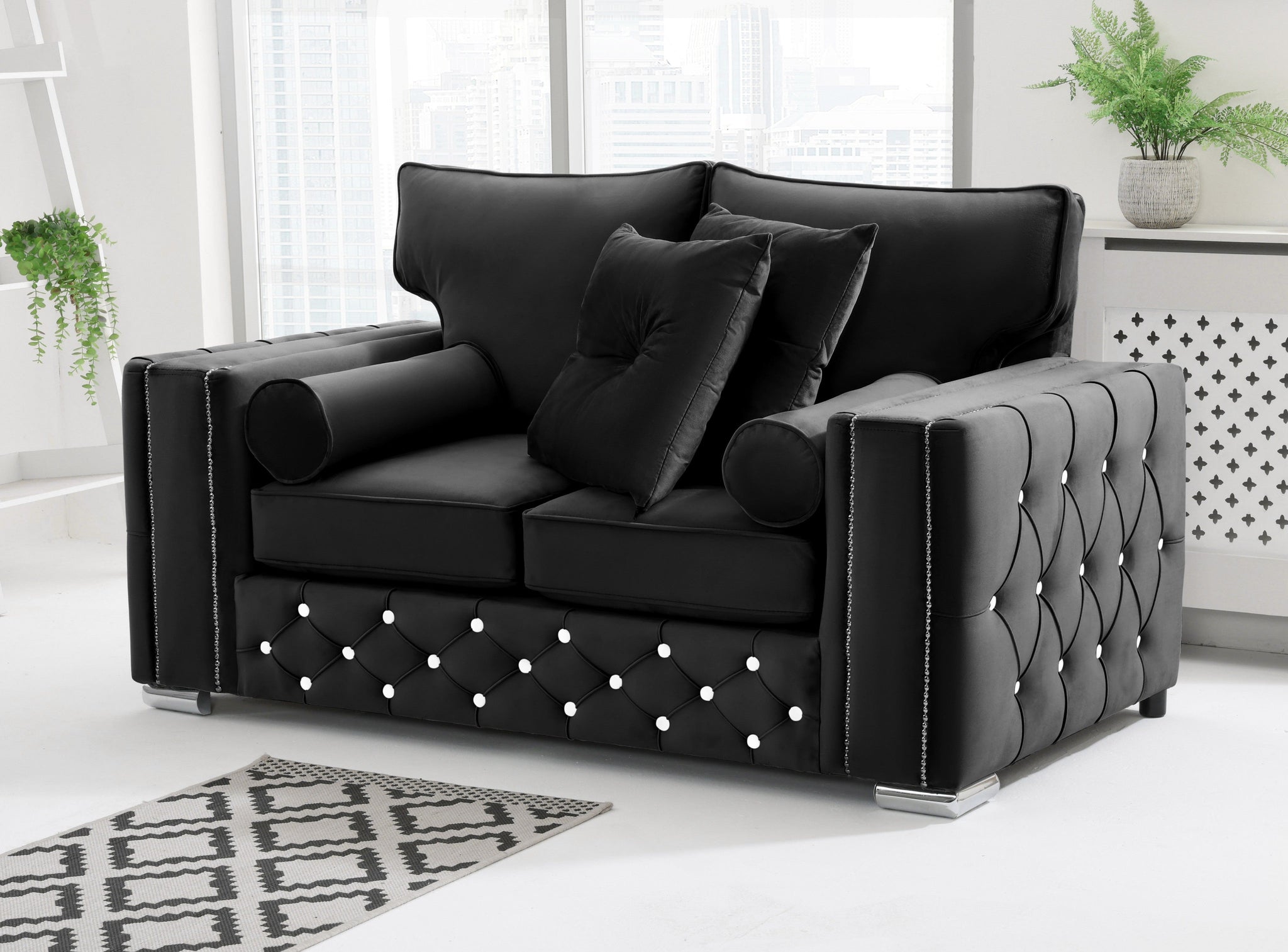 Arlo 3+2 Fullback + Extra Cushions + Diamonds