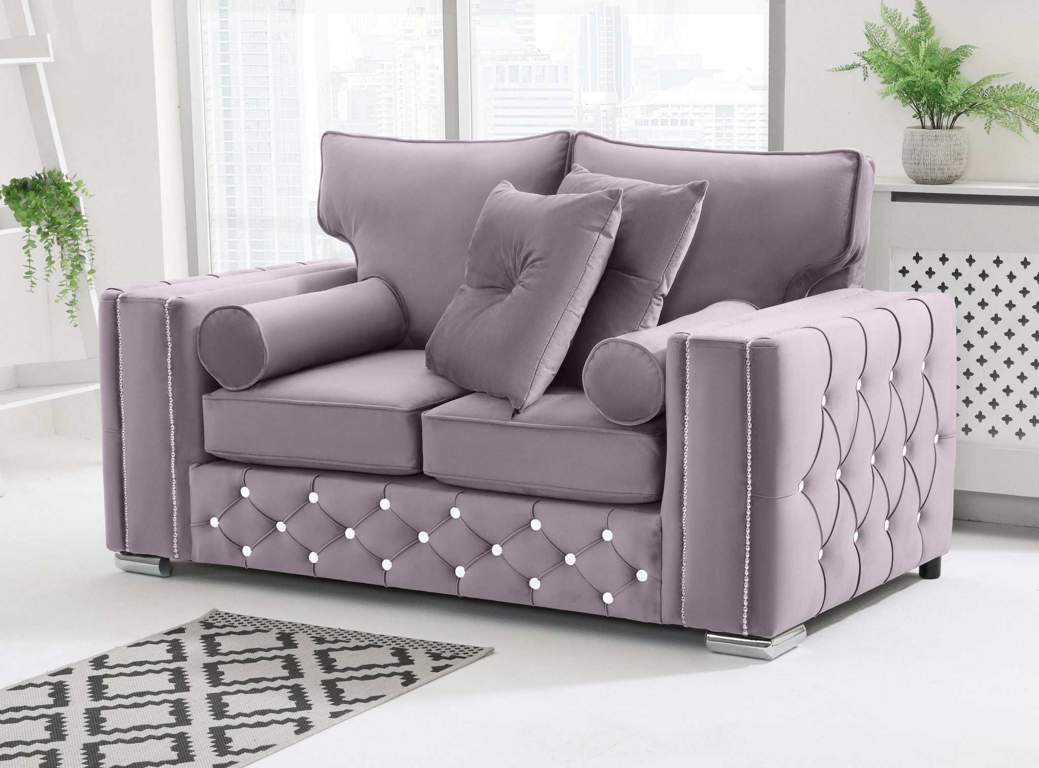 Arlo 3+2 Fullback + Extra Cushions + Diamonds
