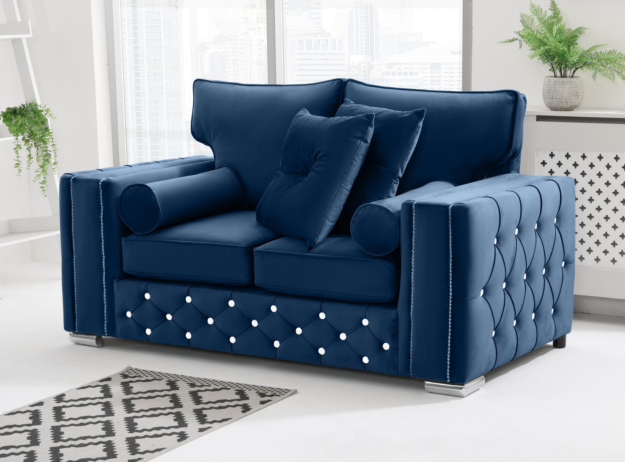 Arlo 3+2 Fullback + Extra Cushions + Diamonds