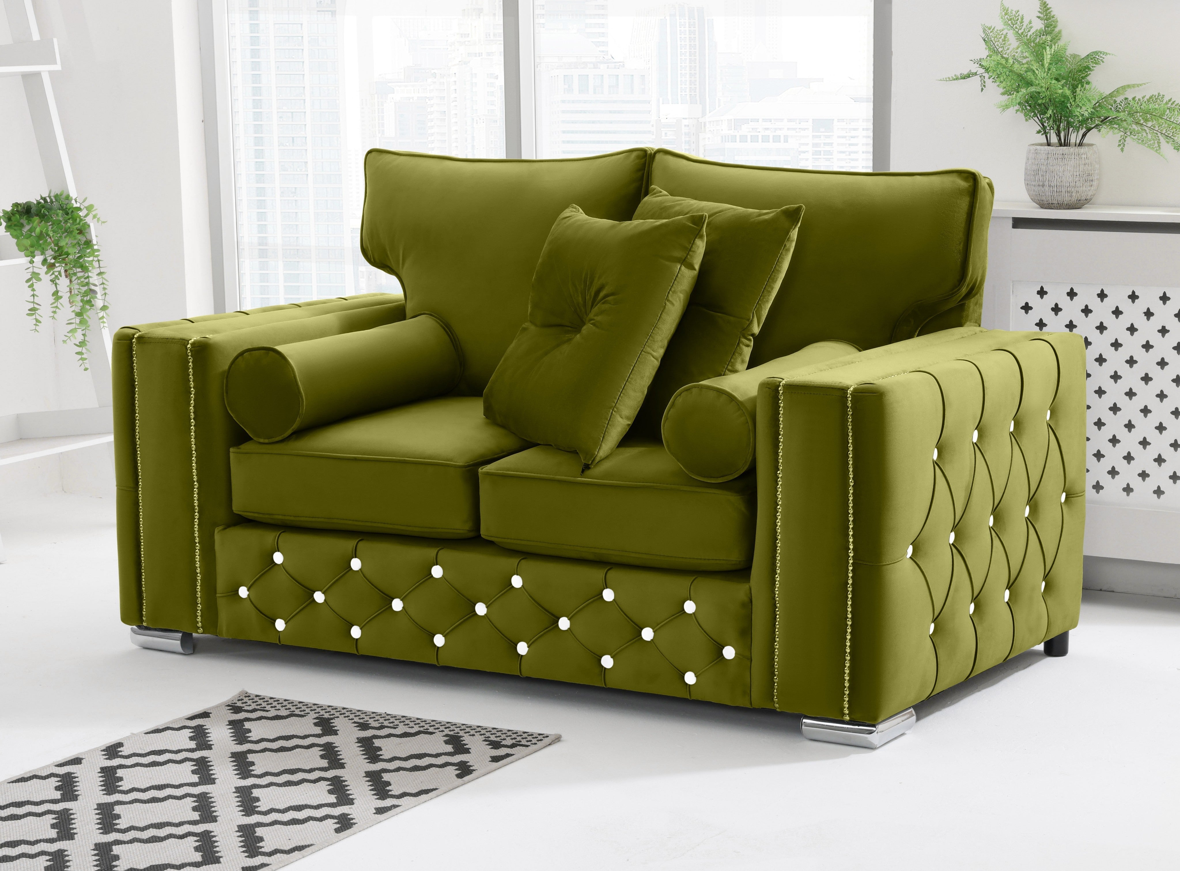 Arlo 3+2 Fullback + Extra Cushions + Diamonds