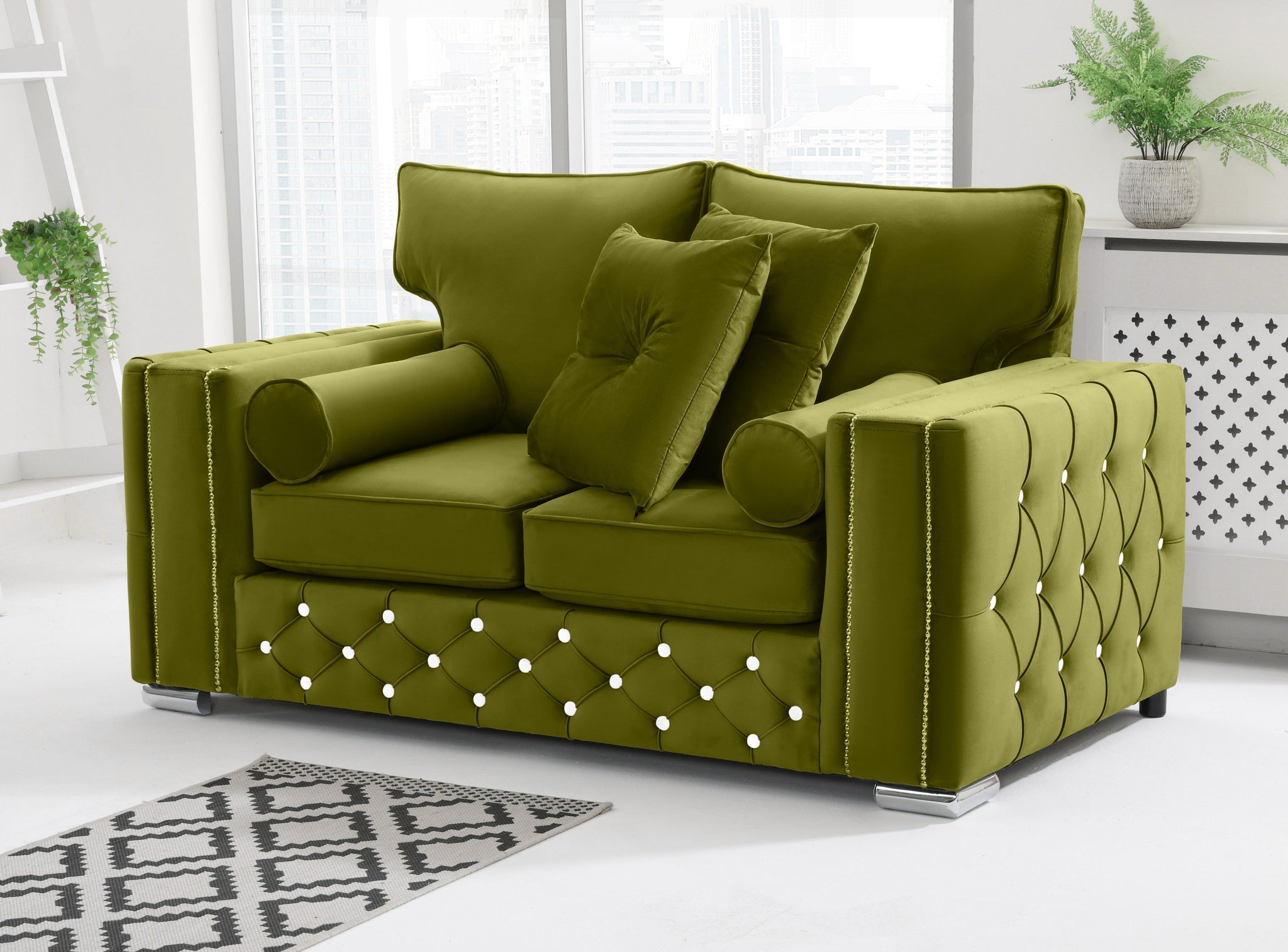 Arlo 3+2 Fullback + Extra Cushions + Diamonds
