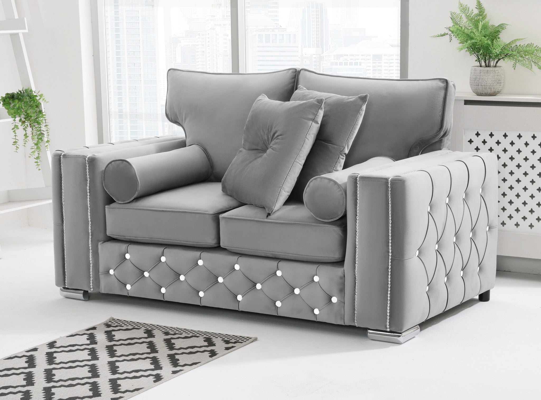 Arlo 3+2 Fullback + Extra Cushions + Diamonds