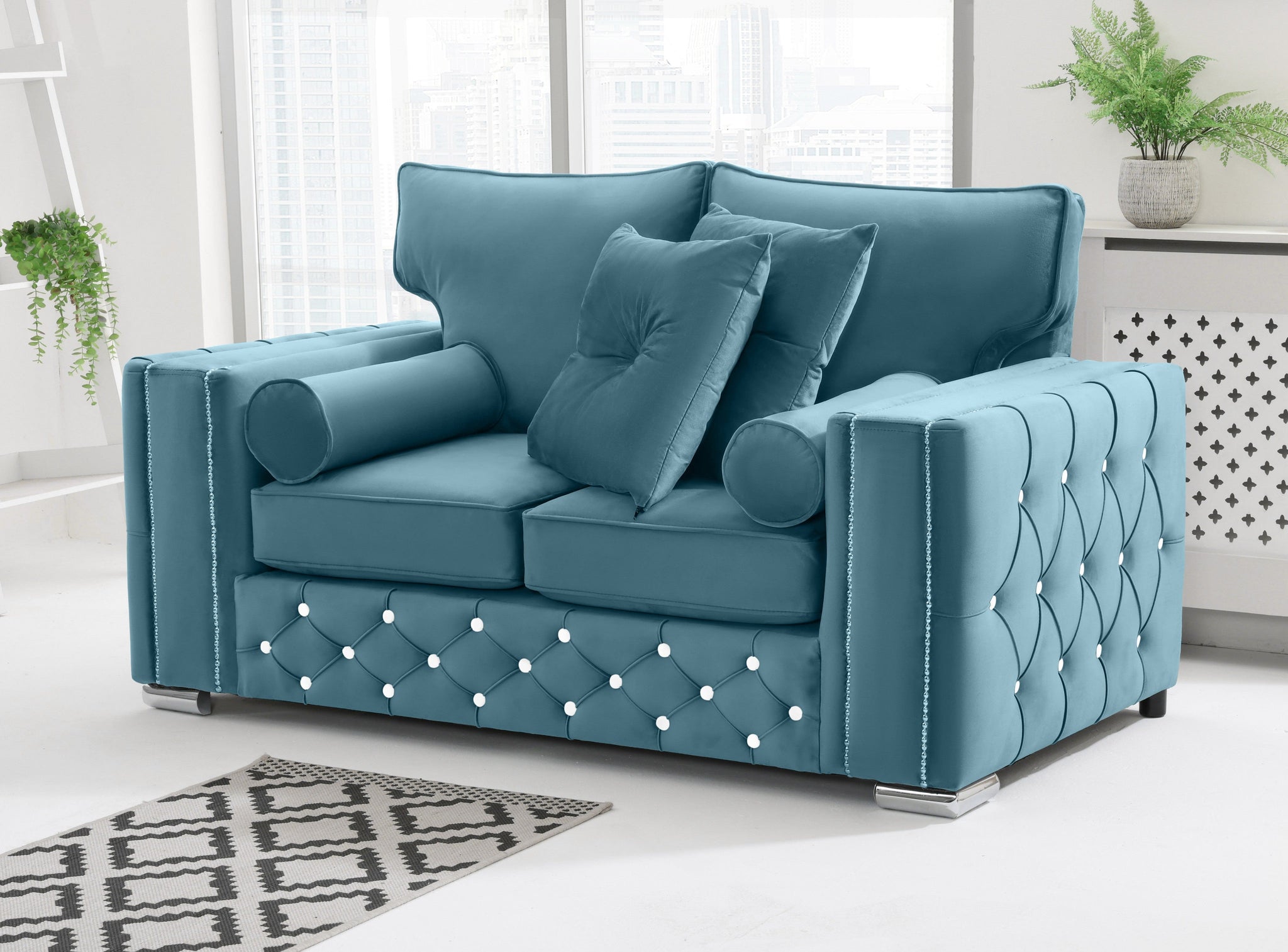 Arlo 3+2 Fullback + Extra Cushions + Diamonds