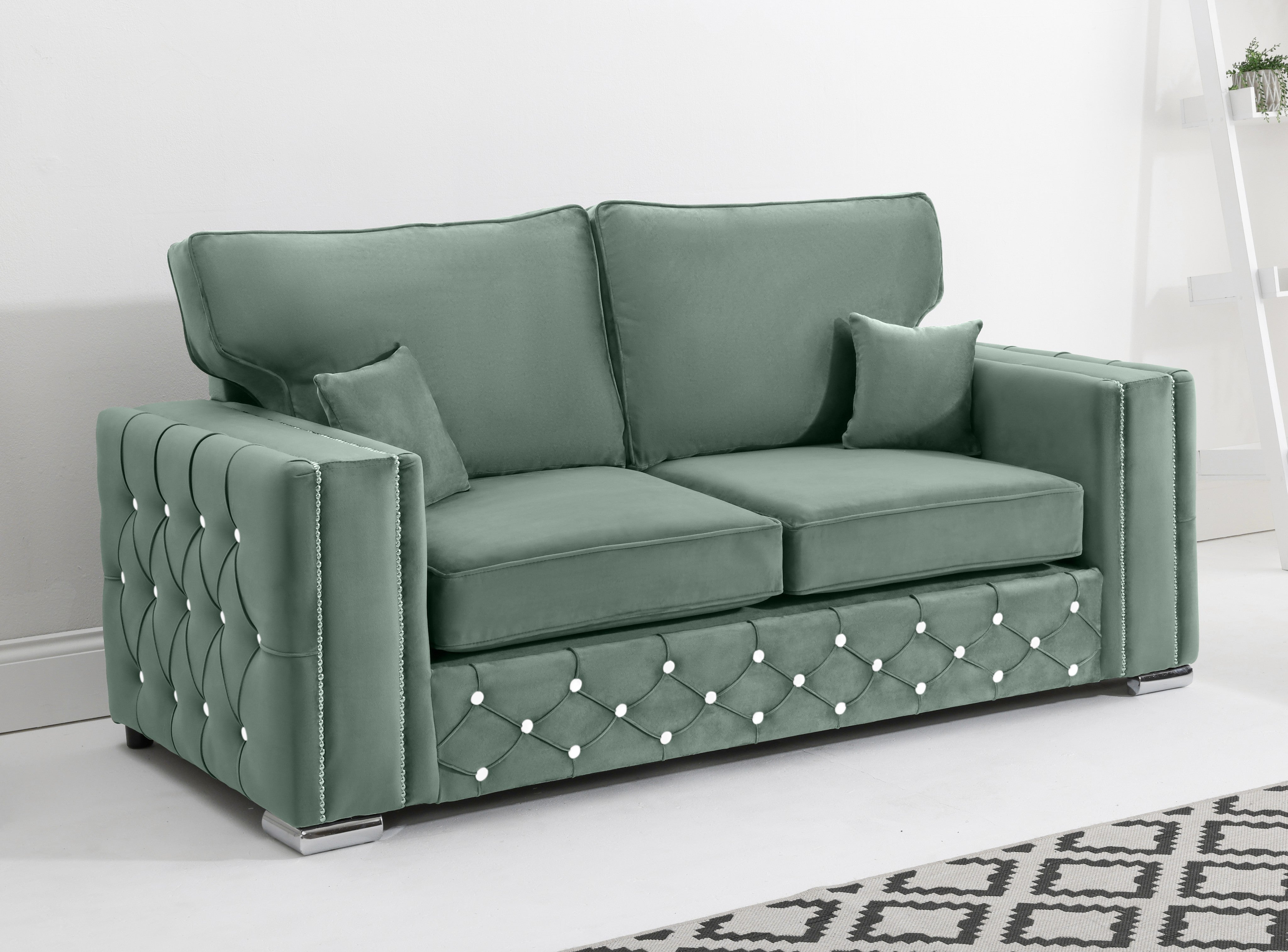 Arlo 3+2 Fullback + Extra Cushions + Diamonds