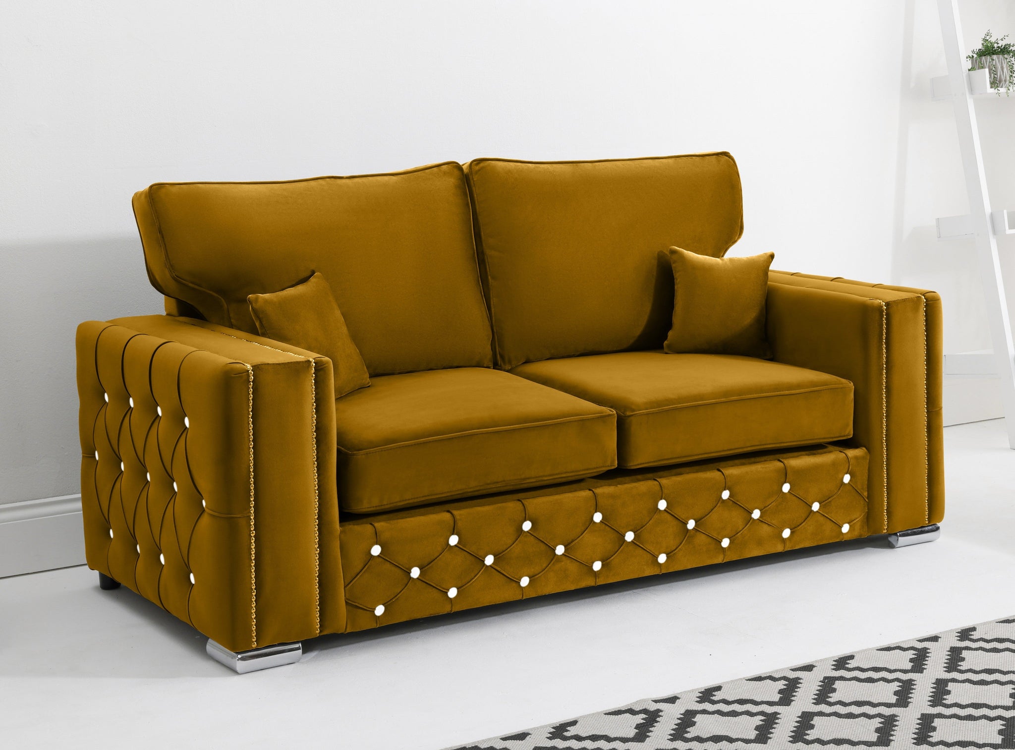 Arlo 3+2 Fullback + Extra Cushions + Diamonds