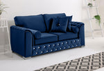 Serene 3+2 Fullback + Extra Cushions + Diamonds