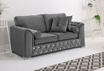 Serene 3+2 Fullback + Extra Cushions + Diamonds