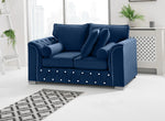 Serene 3+2 Fullback + Extra Cushions + Diamonds