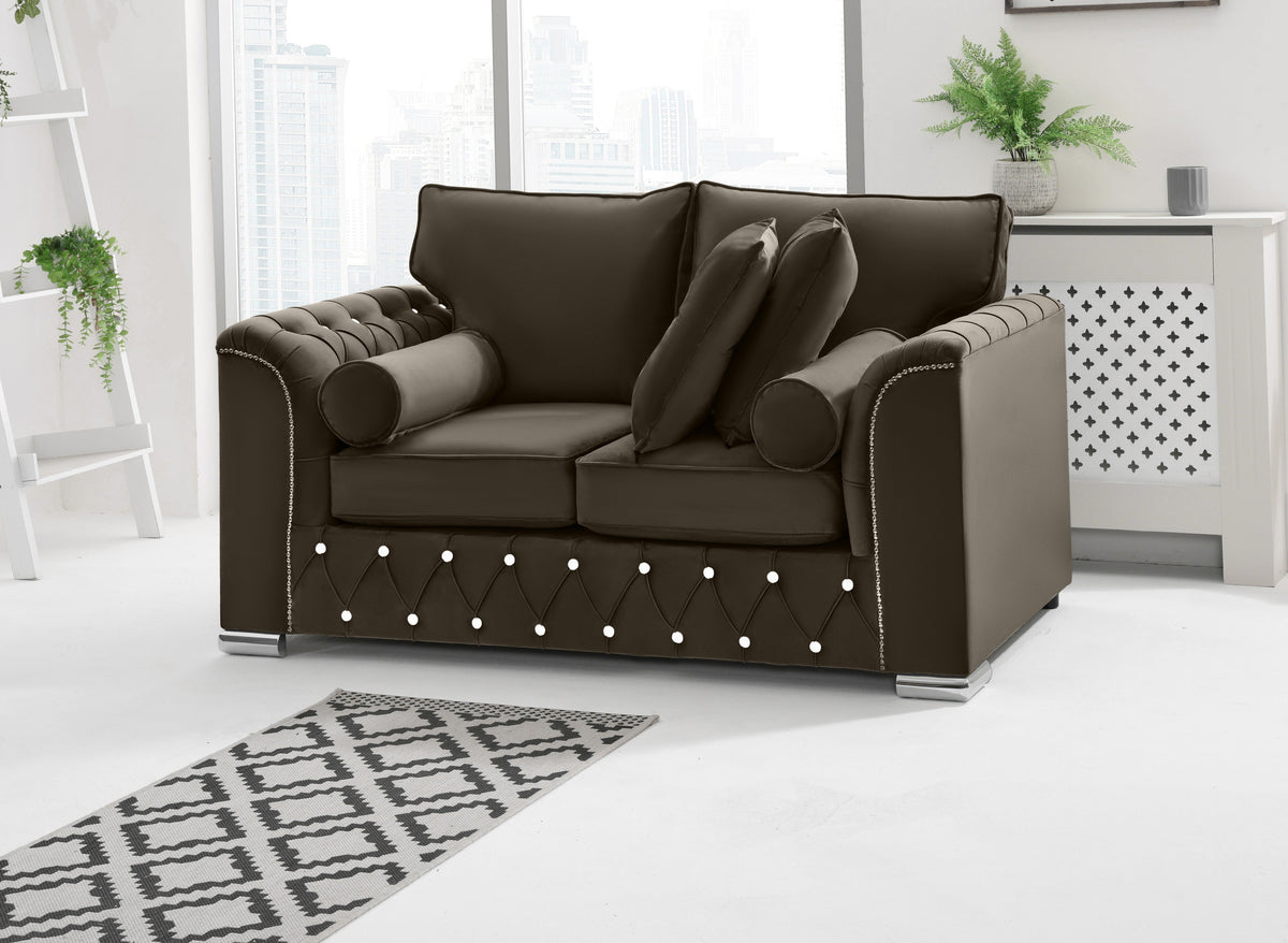 Serene 3+2 Fullback + Extra Cushions + Diamonds