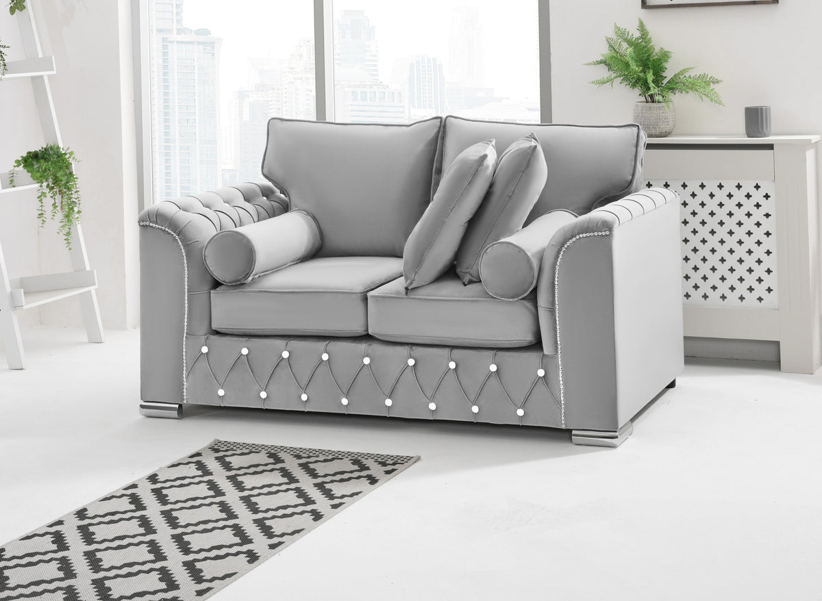 Serene 3+2 Fullback + Extra Cushions + Diamonds