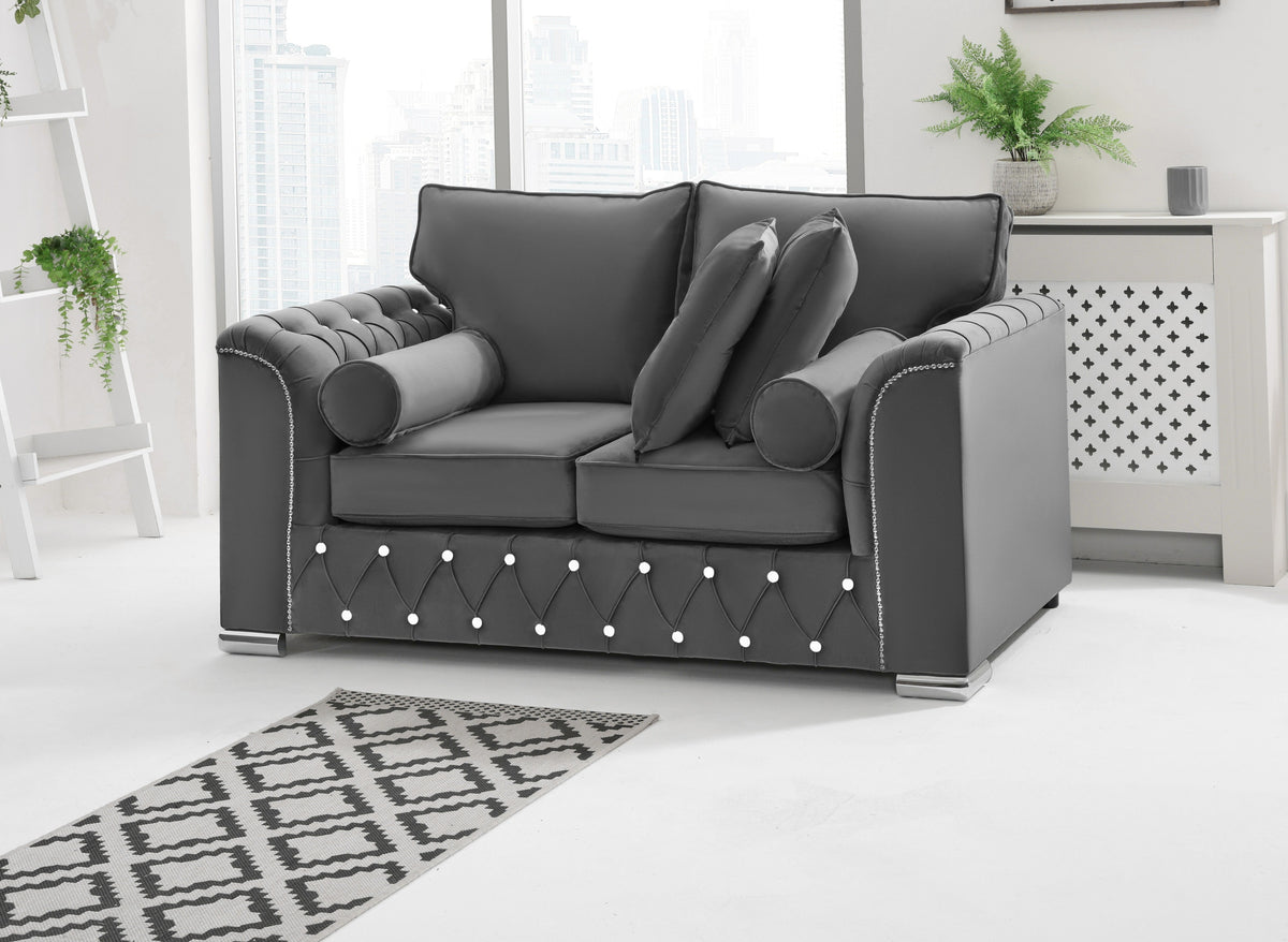 Serene 3+2 Fullback + Extra Cushions + Diamonds