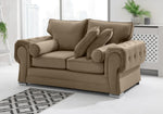 Victoria Plush 3+2 Fullback + Extra Cushions + Diamonds