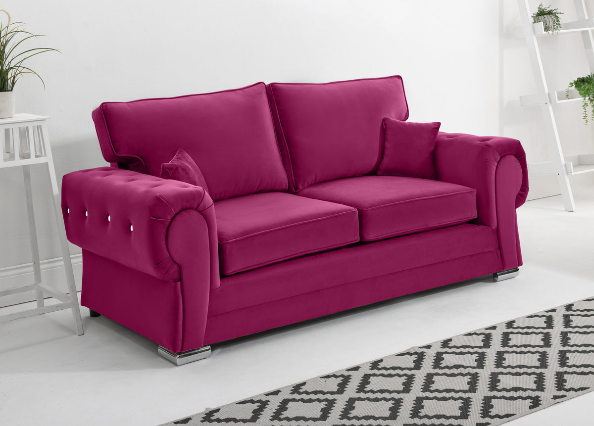 Victoria Plush3+2 Fullback + Diamonds