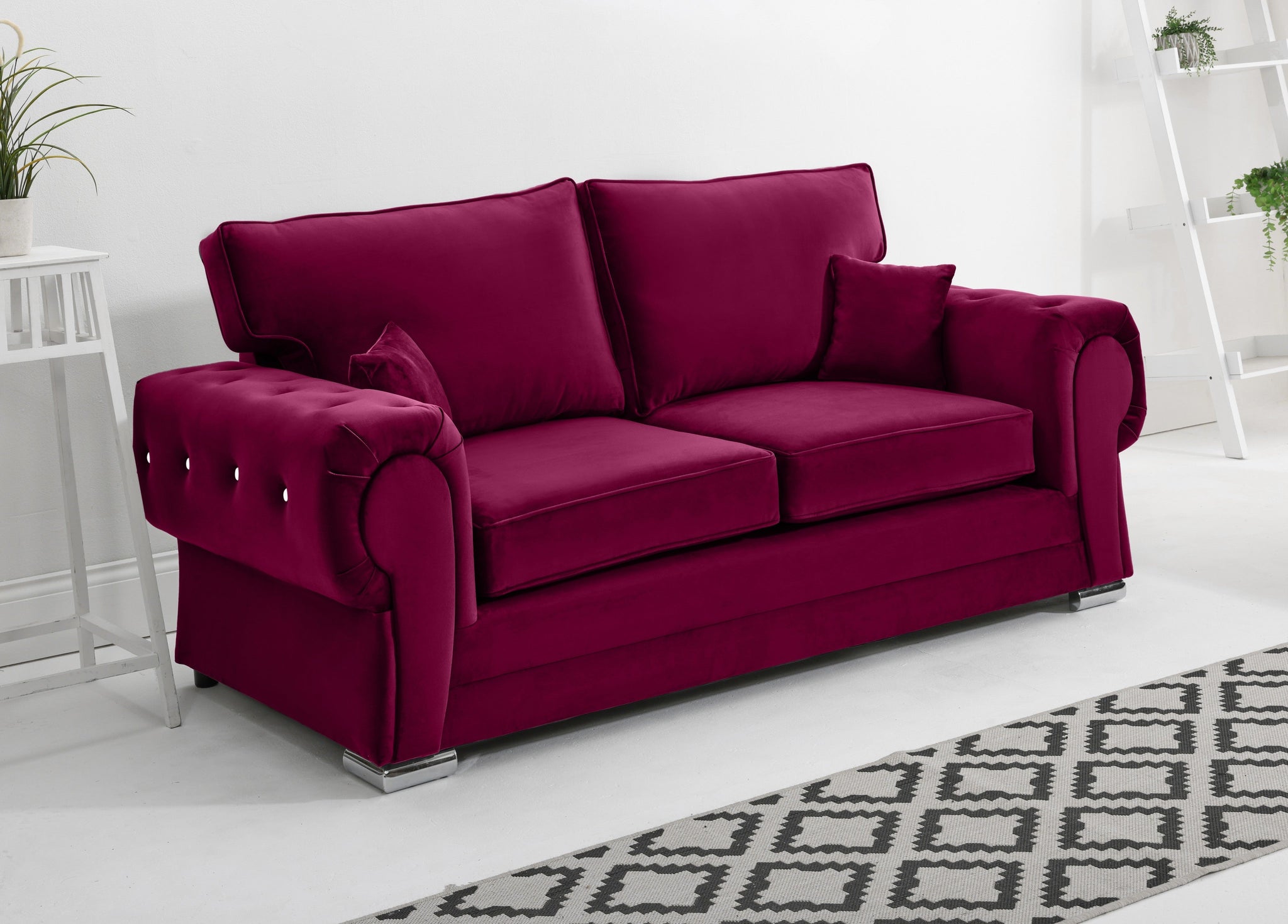 Victoria Plush  3+2 Fullback + Diamonds