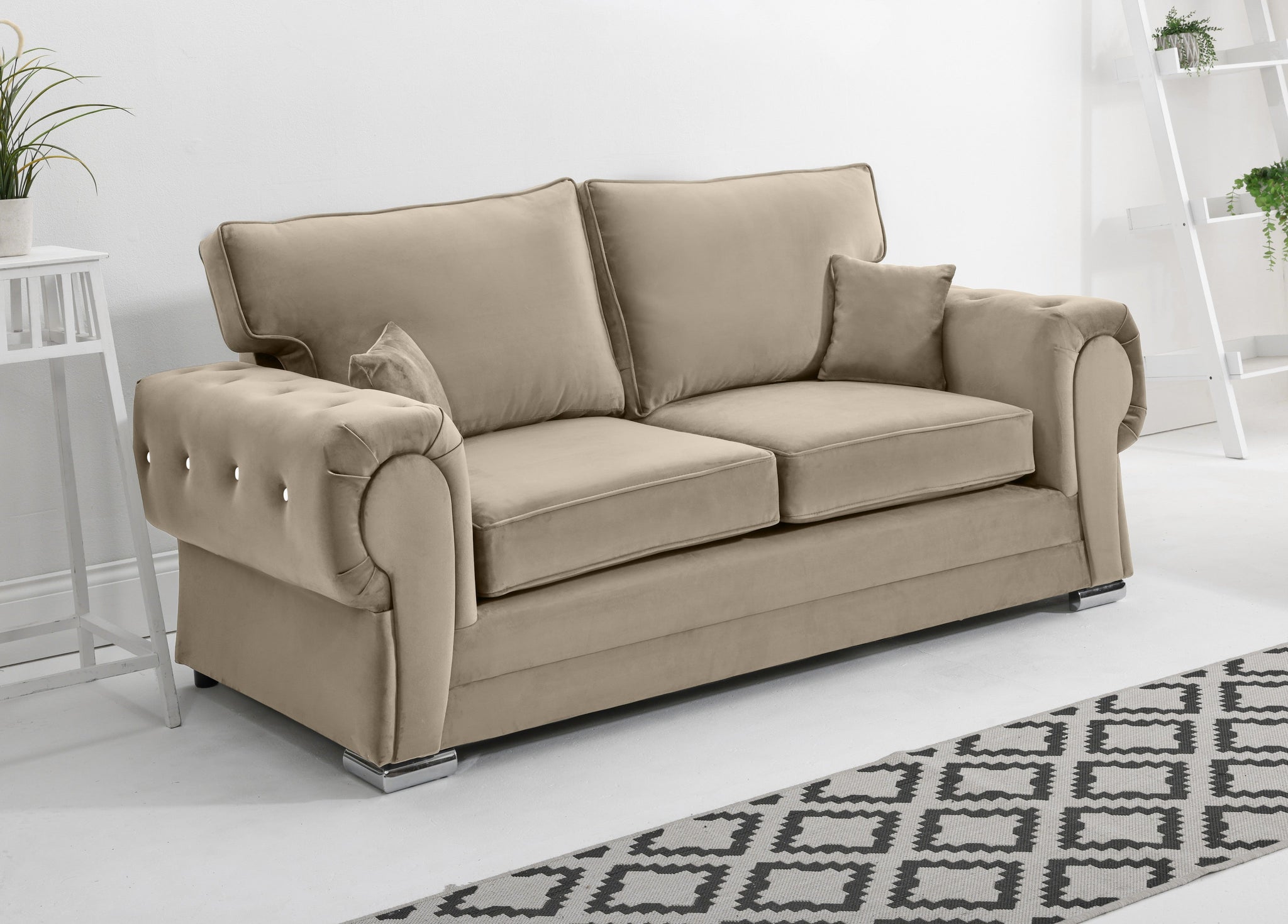 Victoria Plush  3+2 Fullback + Diamonds