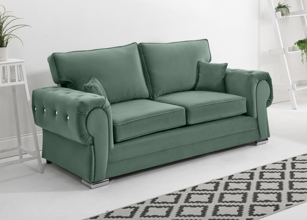 Victoria Plush3+2 Fullback + Diamonds