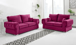 Victoria Plush3+2 Fullback + Diamonds