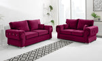 Victoria Plush3+2 Fullback + Diamonds