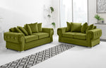 Victoria Plush 3+2 Scatterback + Diamonds