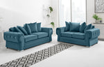 Victoria Plush 3+2 Scatterback + Diamonds