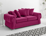 Victoria Plush 3+2 Scatterback + Diamonds